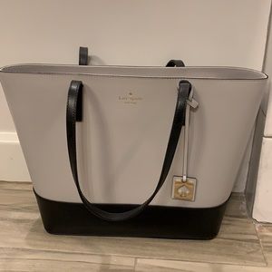 Kate Spade Gray & Black Tote